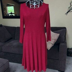 NWT Survival red fit & flare dress sz large